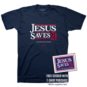 Kerusso Christian T-Shirt Jesus Saves '24