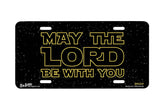 "May the Lord" - Decorative License Plate