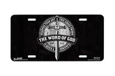 "Word sword" - Decorative License Plate