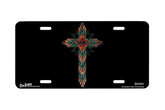 "Southwestern Cross" - Decorative License Plate