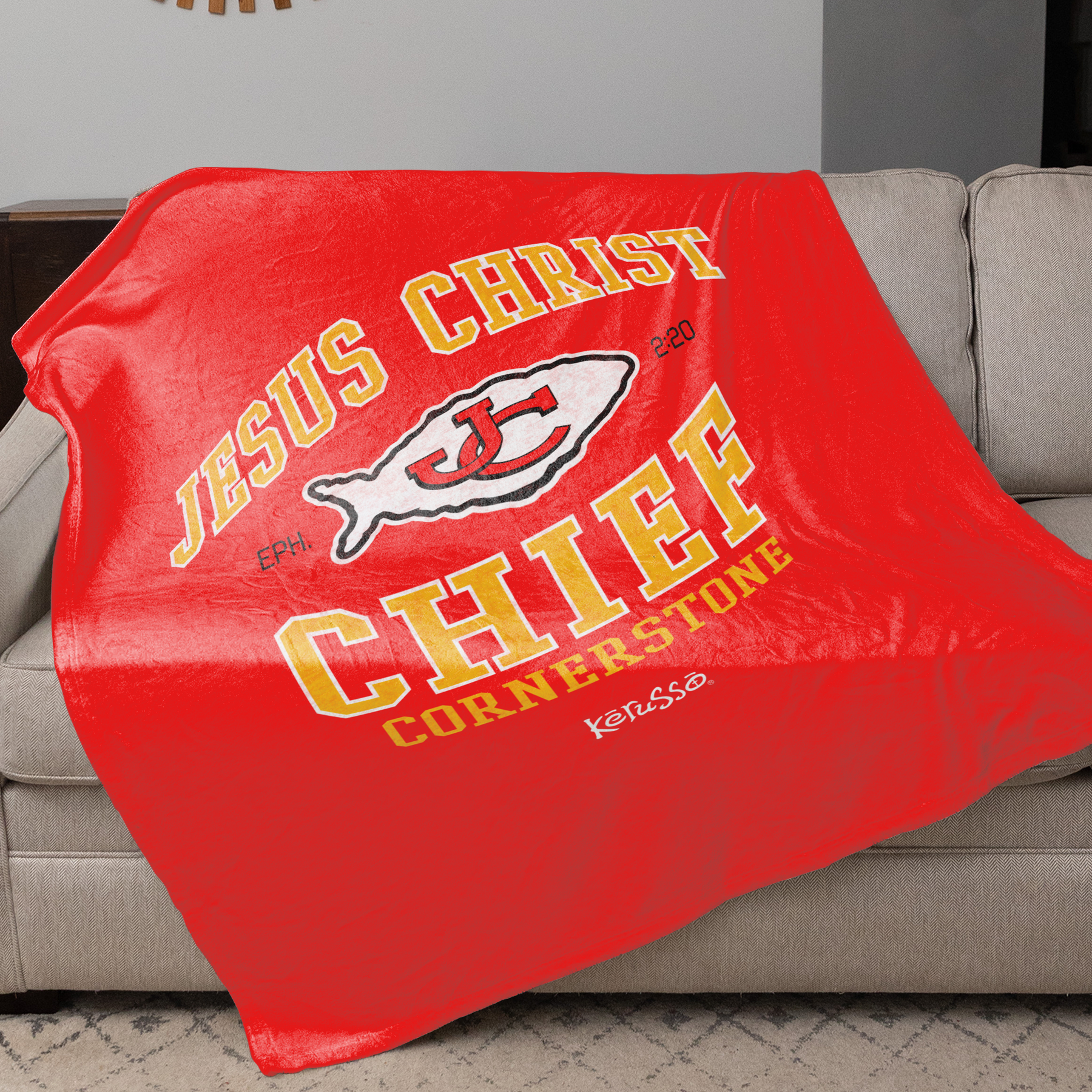 Kerusso JC Cornerstone Fleece Blanket