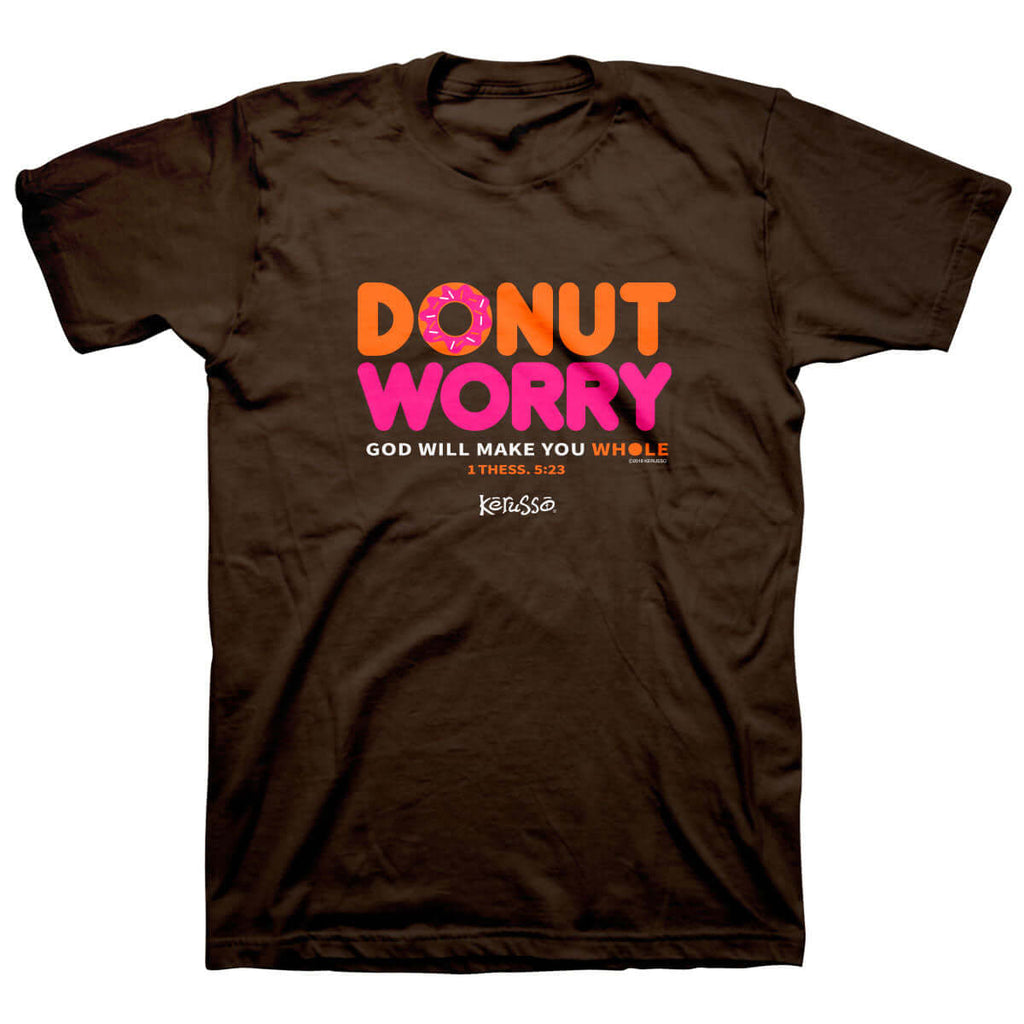 donut worry t shirt h&m