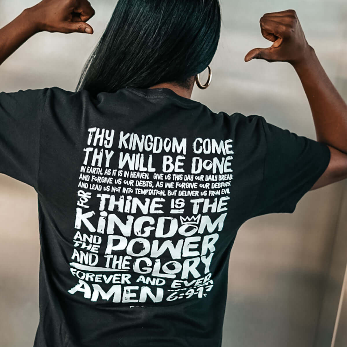 Kerusso Christian T-Shirt Lord's Prayer