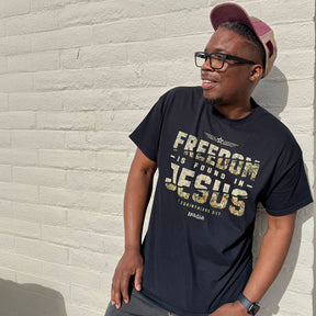 Kerusso Christian T-Shirt Freedom In Jesus 2 Corinthians 3:17