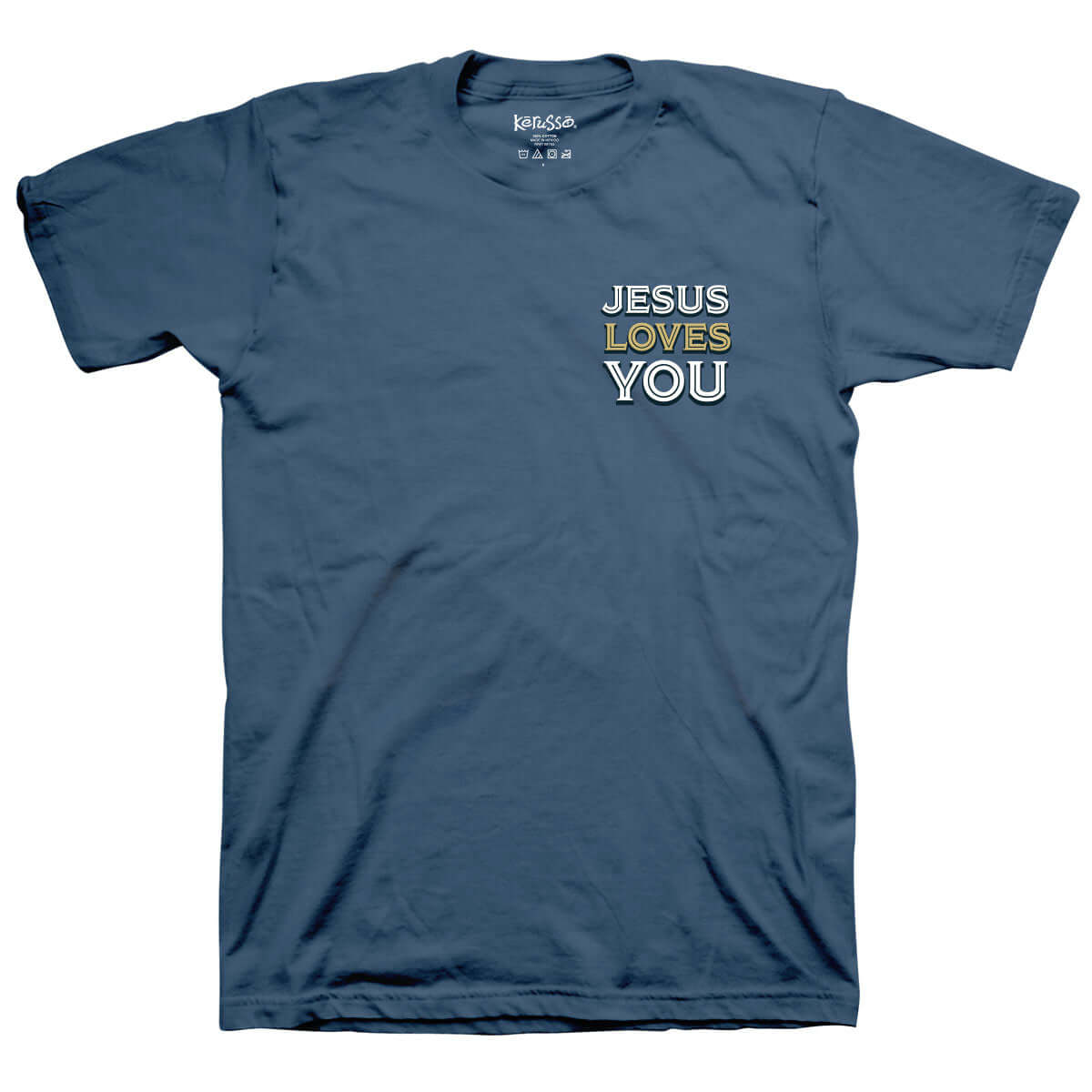 Kerusso Christian T-Shirt Jesus Loves You