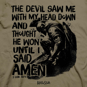 Kerusso Christian T Shirt Amen Closeup