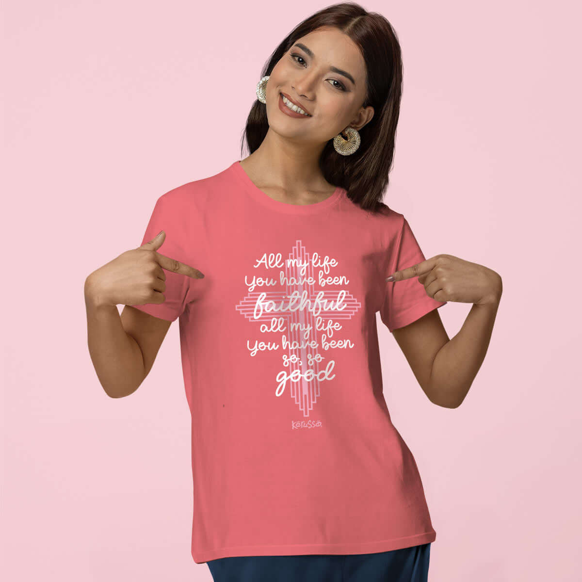 Kerusso Womens T Shirt So So Good Female Model