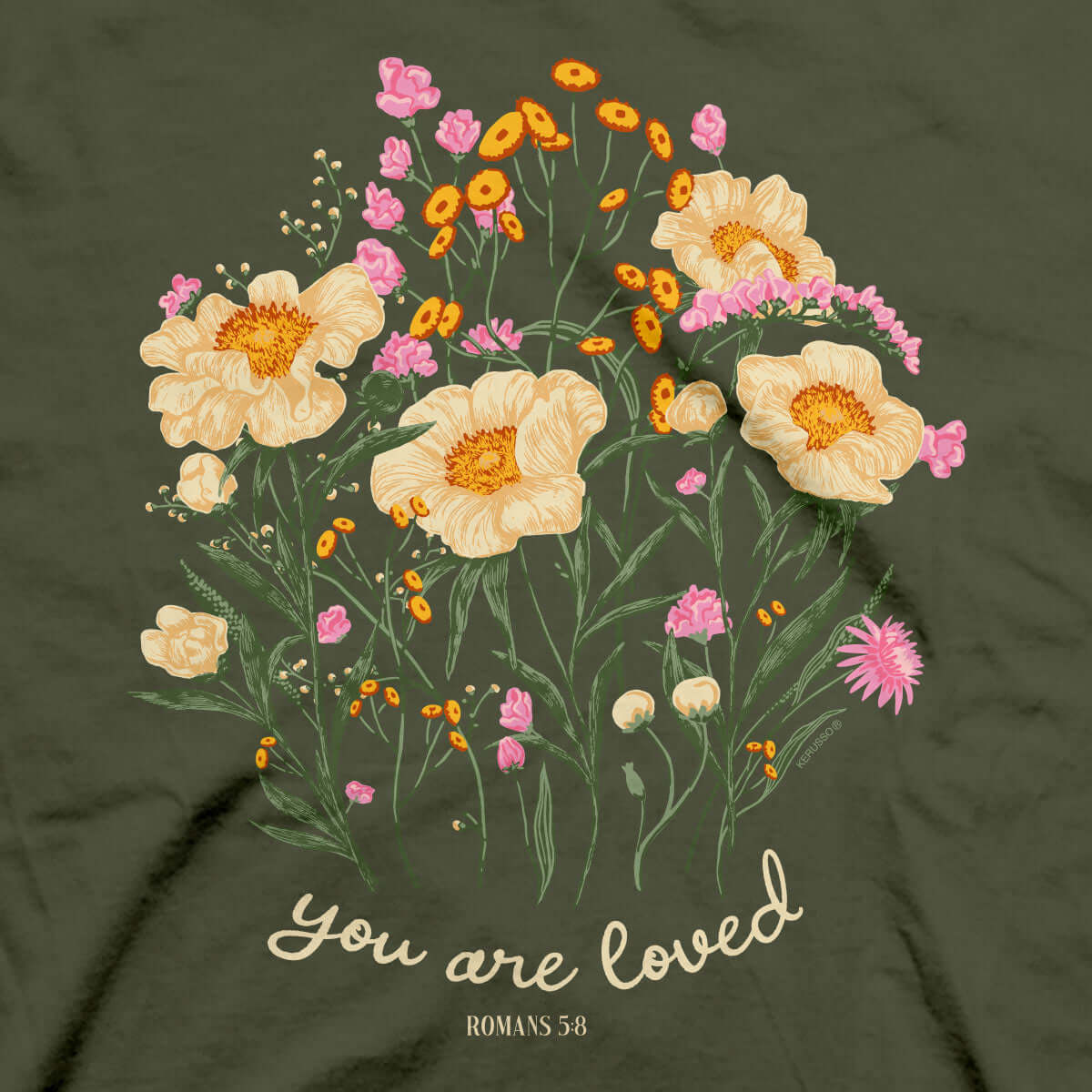 Kerusso Womens T-Shirt You Are Loved