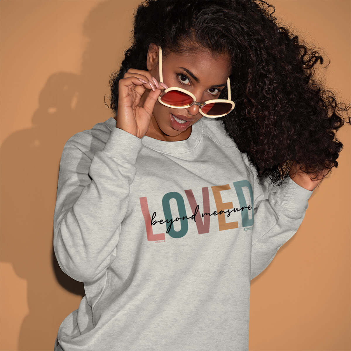 Kerusso Womens Sweatshirt Love Beyond Measure