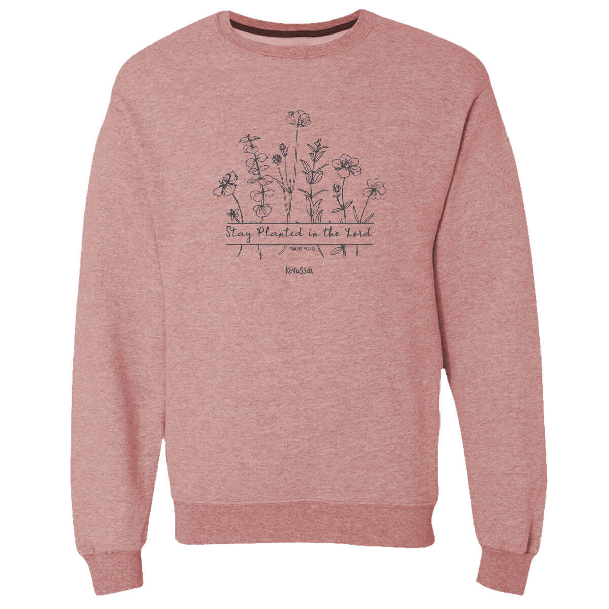 Kerusso Womens Sweatshirt Planted