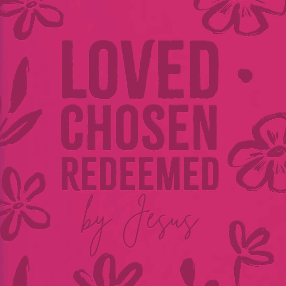 Loved Chosen Front Book Closeup