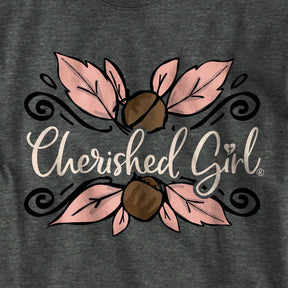 Cherished Girl Womens Long Sleeve T-Shirt Leaves