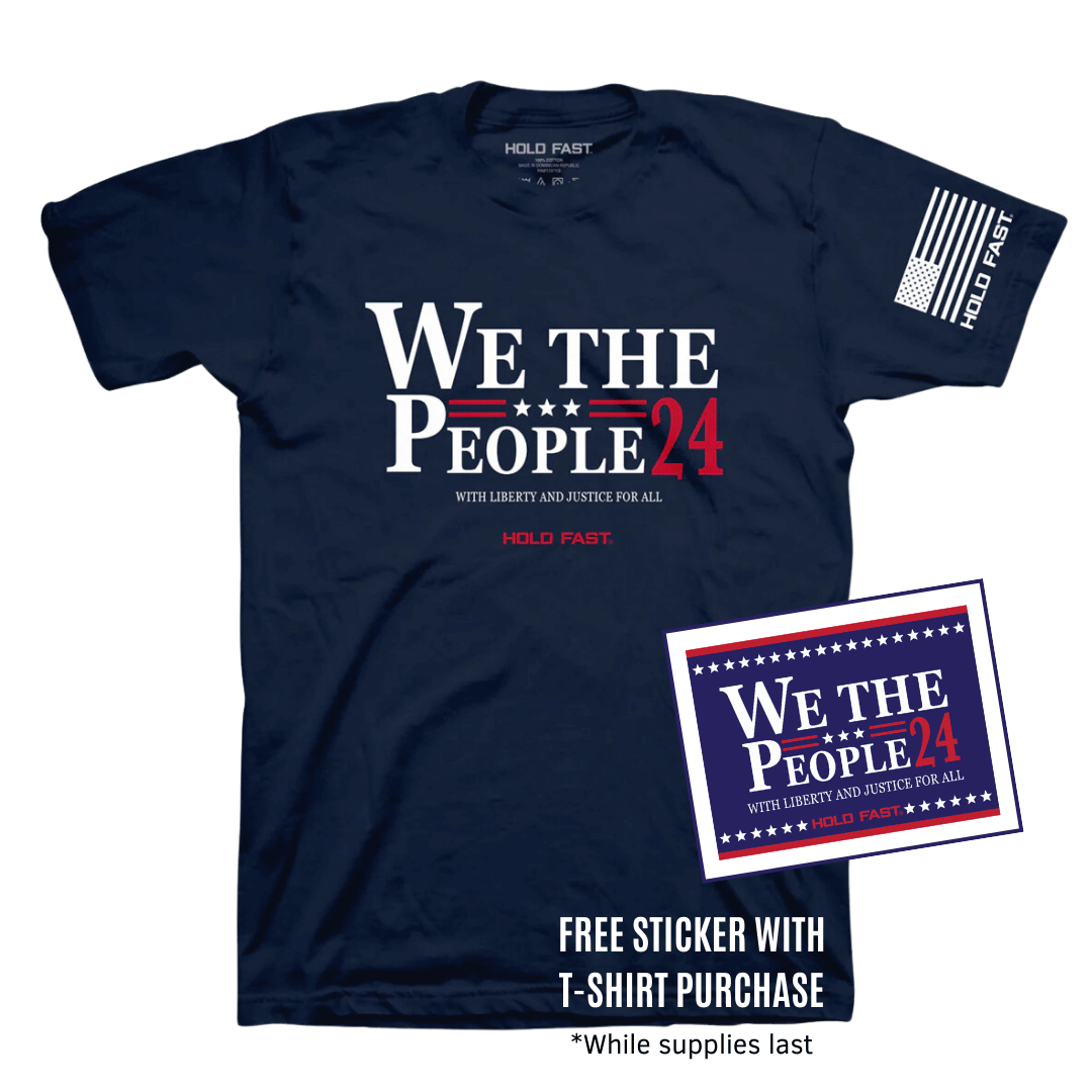 HOLD FAST Mens T-Shirt We The People 24