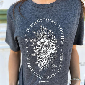 grace & truth Womens T-Shirt God Is Everything