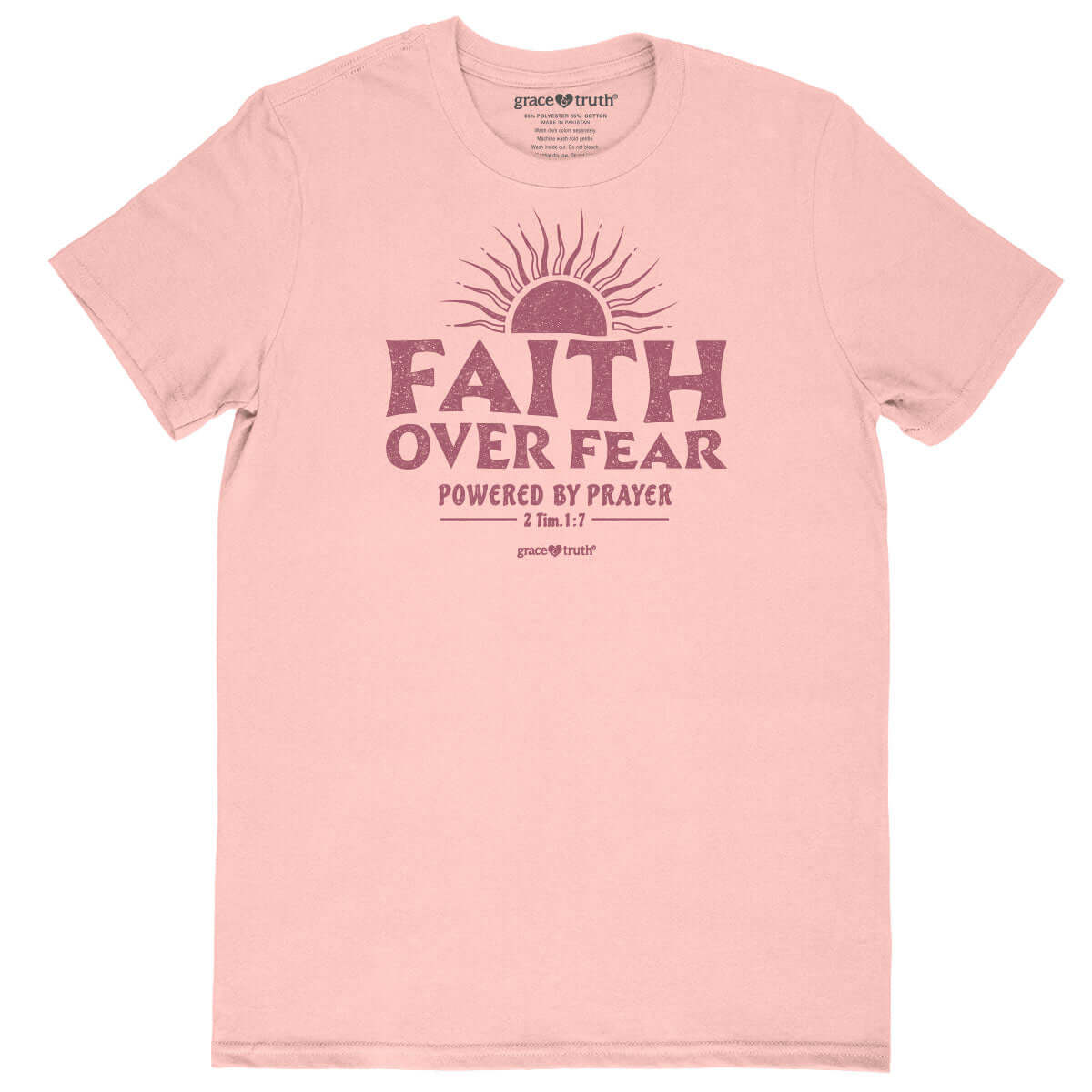 Grace And Truth Womens T Shirt Faith Prayer Mockup