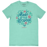 Grace And Truth Womens T Shirt Made To Worship Mockup