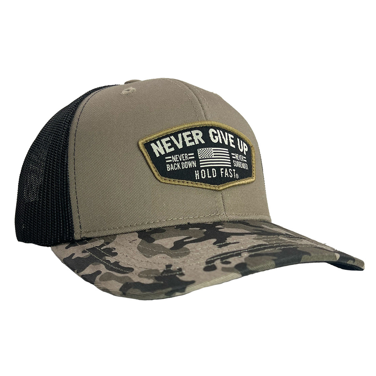 HOLD FAST Mens Cap Never Give Up