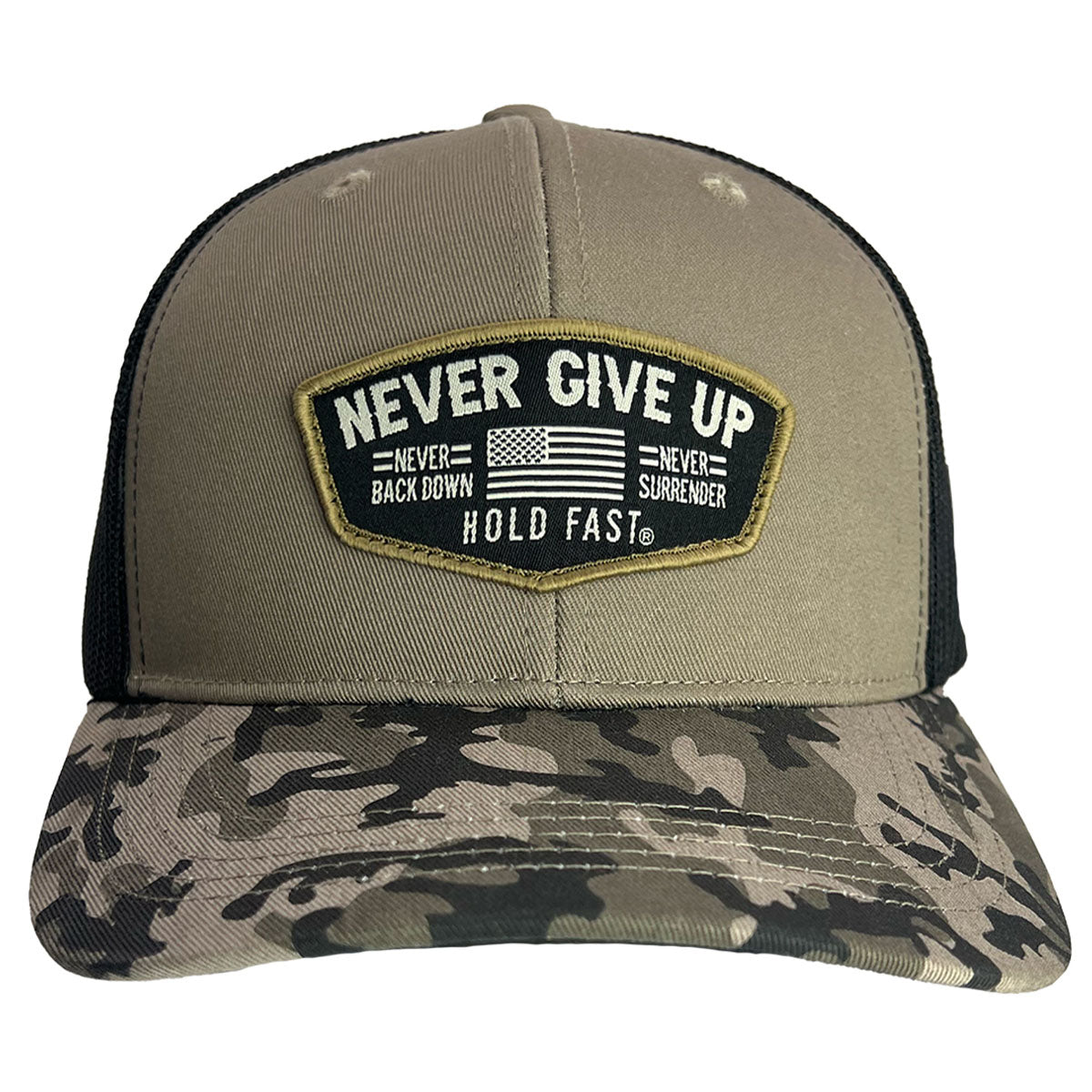 HOLD FAST Mens Cap Never Give Up