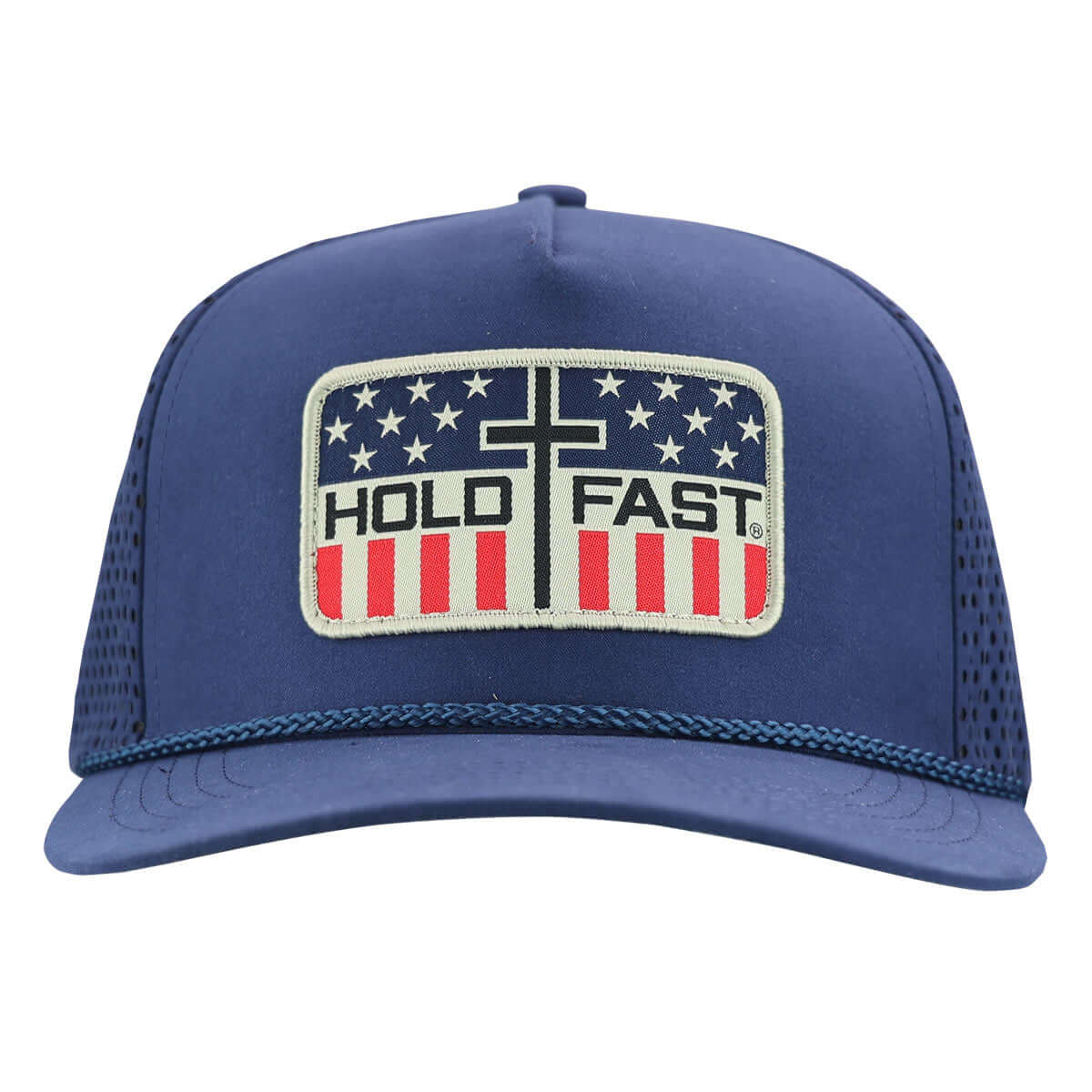 Flag Patch Front Caps Mockup