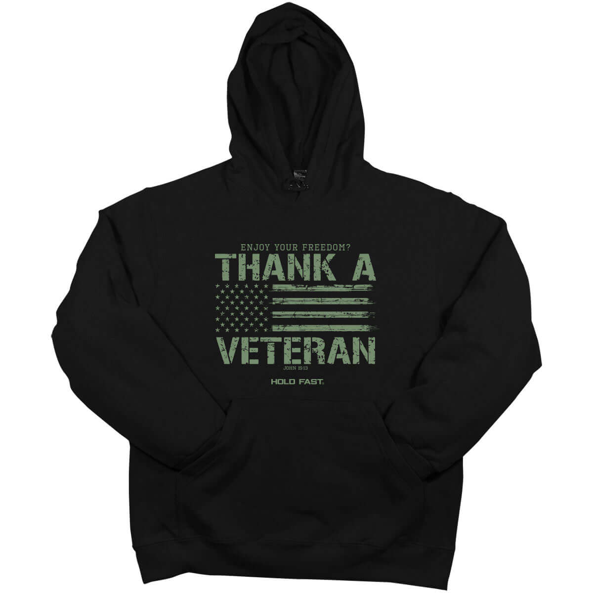 Hold Fast Mens Hoody Thank A Veteran