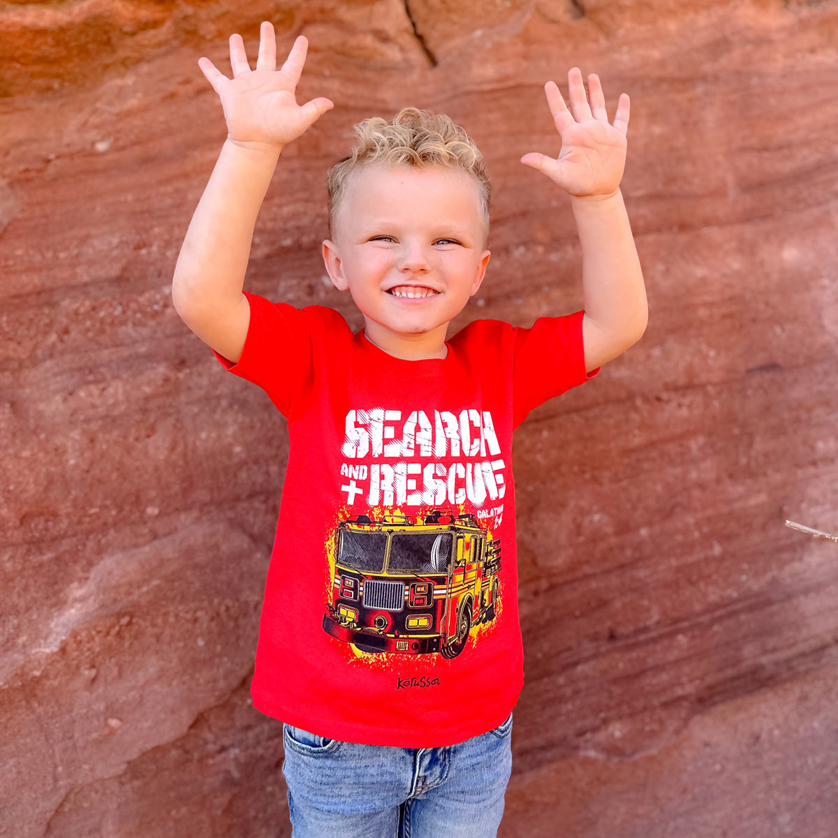 Kerusso Kids T-Shirt Search And Rescue