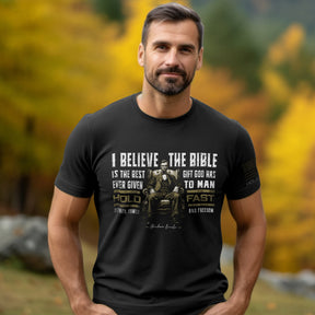 Hold Fast Mens T-Shirt Lincoln Bible