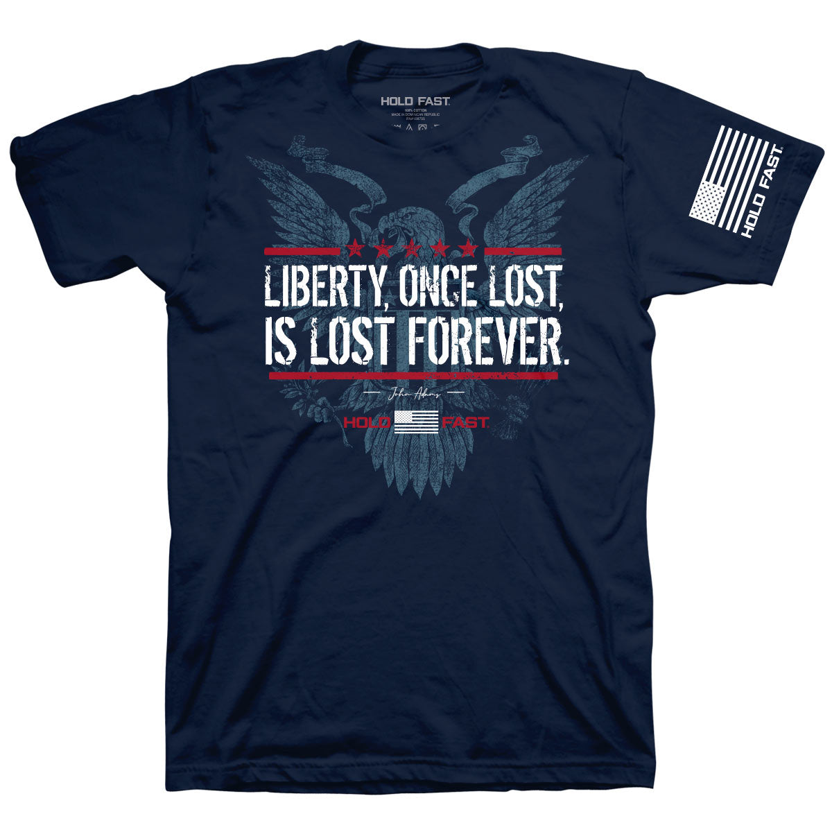 Hold Fast Mens T-Shirt Liberty Lost