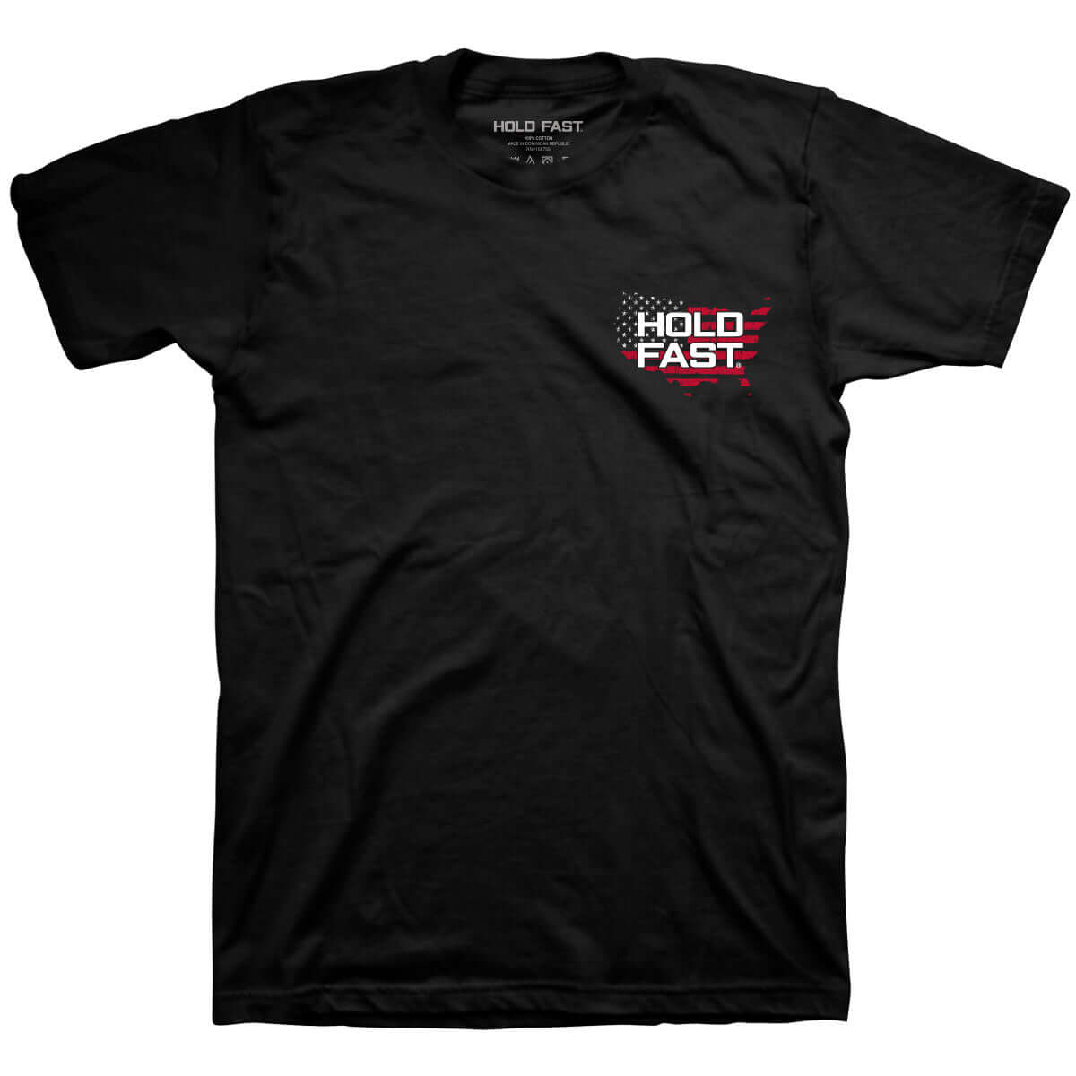 Hold Fast Mens T Shirt We Will Not Falter Front Mockup