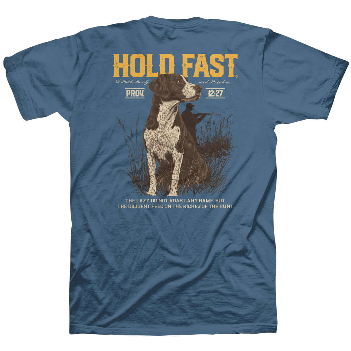 HOLD FAST Mens T-Shirt Dog