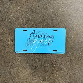 "Amazing Grace" - Decorative License Plate