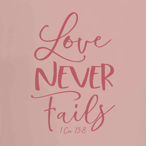 Kerusso 15 oz Stainless Steel Mug With Handle Love Never Fails