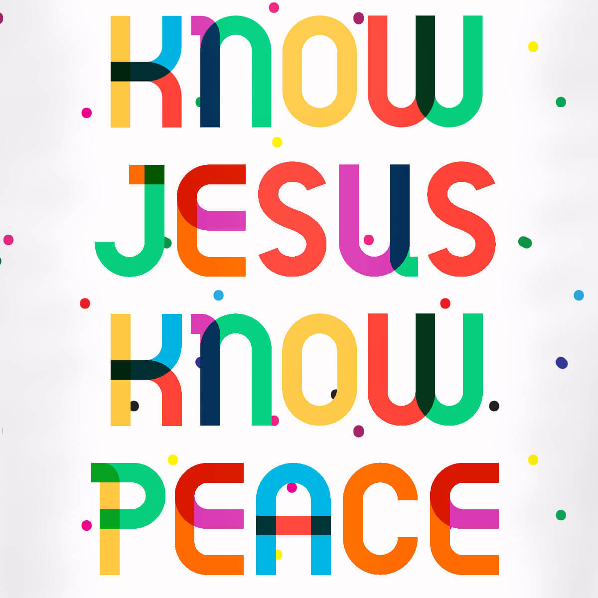 Know Jesus Mugs Closeup