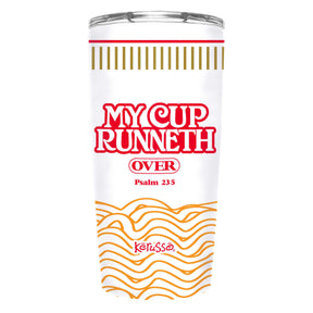 Cup Runneth Over Mugs Mockup