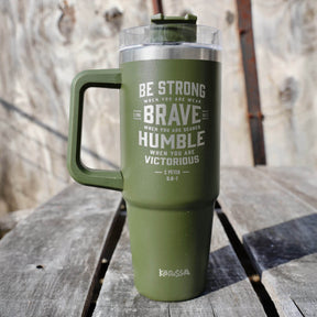 Strong Brave Humble Mugs Lifestyle A