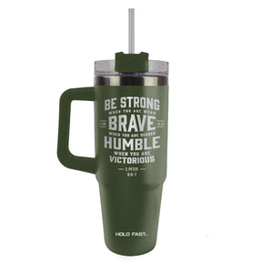 Strong Brave Humble Mugs Mockup