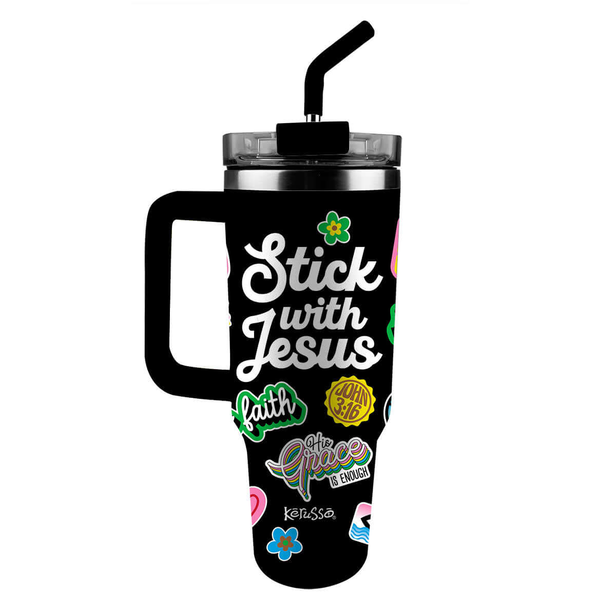 Stick With Jesus Mugs Mockup