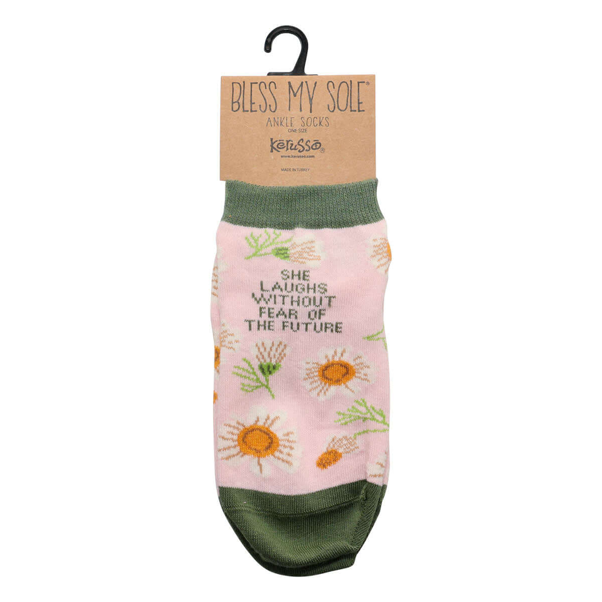 She Laughs Packaged Socks Mockup