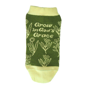 Grow In Gods Grace Socks Mockup