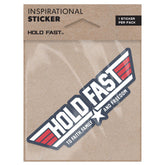 Hold Fast Sticker Aviation Wings Packaged Mockup