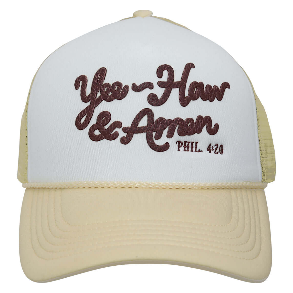 Yeehaw And Amen Front Caps Mockup