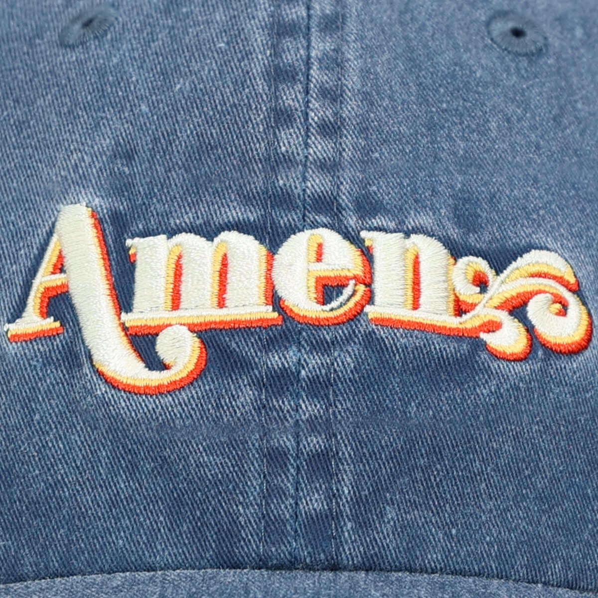 Amen Front Caps Closeup