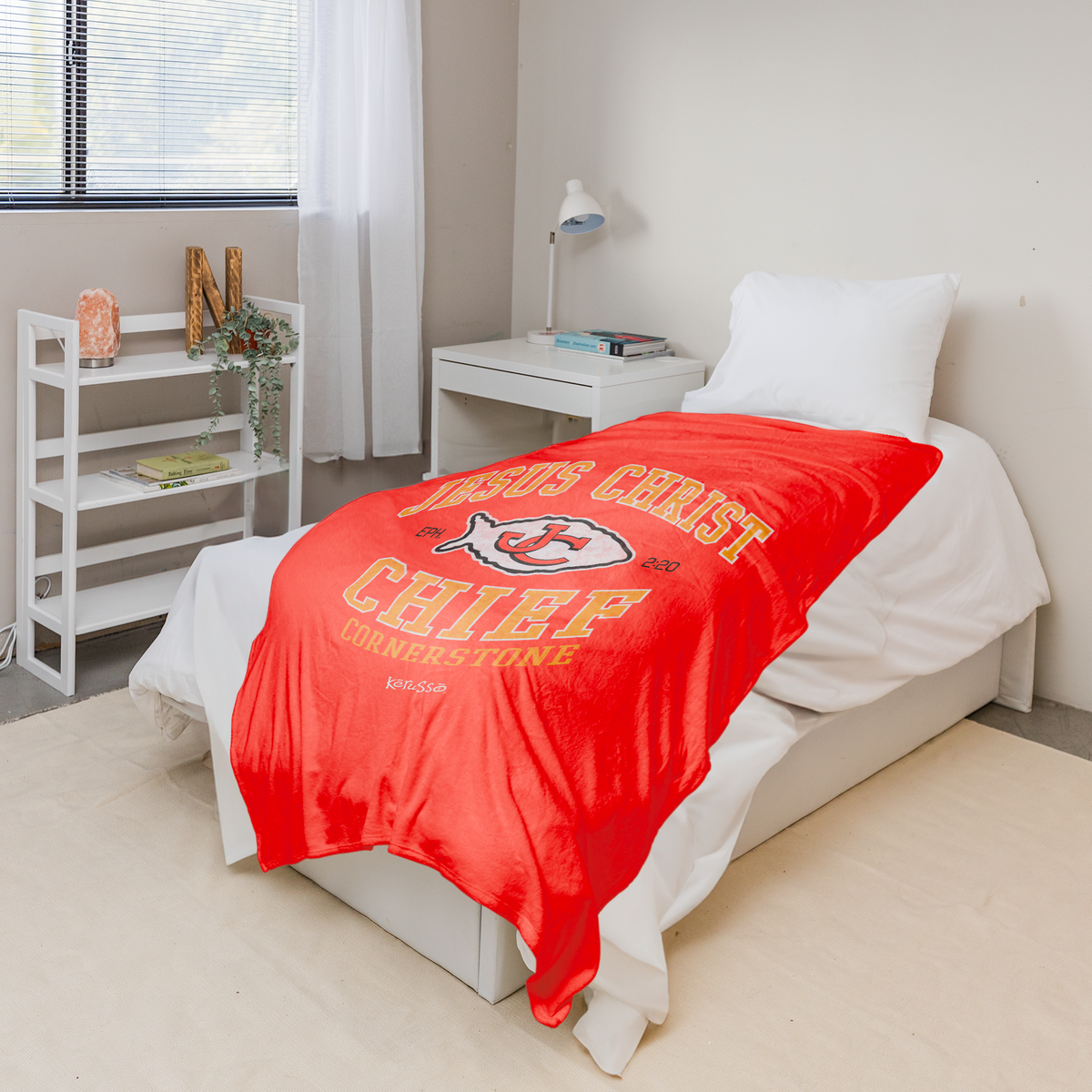 Kerusso JC Cornerstone Fleece Blanket