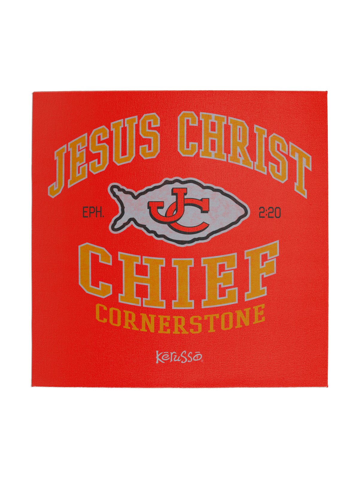 Kerusso JC Cornerstone Canvas Wall Art