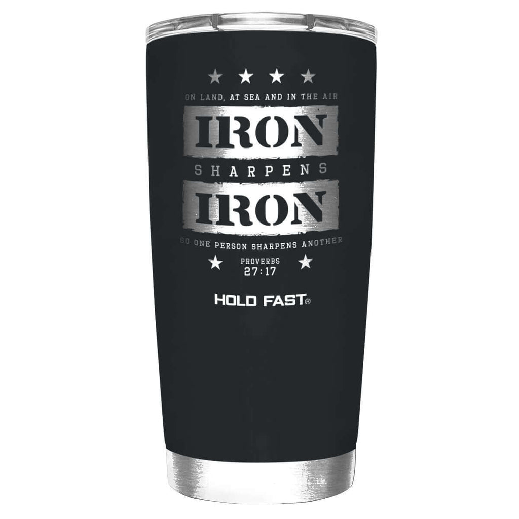 HOLD FAST 20 oz Stainless Steel Tumbler No Weapon